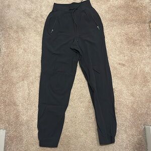 Lululemon black license to train jogger
